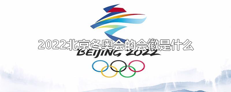 2022北京冬奥会的会徽是什么名字(2022年北京冬奥会logo设计)