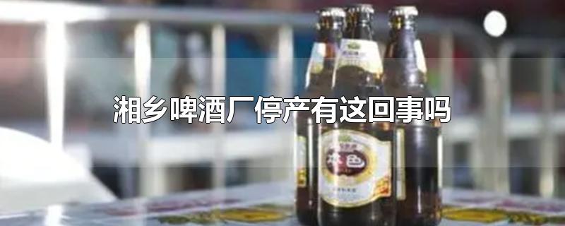 湘乡啤酒厂生产什么品牌啤酒(老板是谁(湘乡燕京啤酒厂)