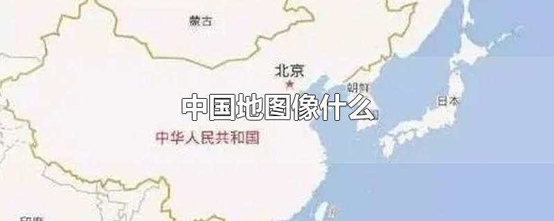 中国地图像什么动物?(中国地图像什么?)