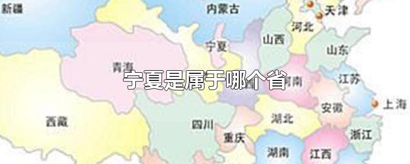 宁夏是属于哪个省的城市(宁夏是属于哪个省份)