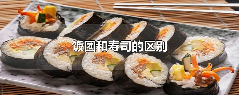 台湾饭团和寿司的区别(饭团和寿司的区别)
