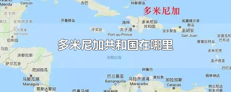 多米尼加共和国在哪里 地图(多米尼加共和国在哪里图片)