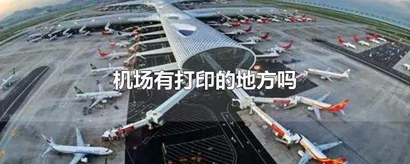 机场有自助打印机吗(上海浦东机场有打印的地方吗)