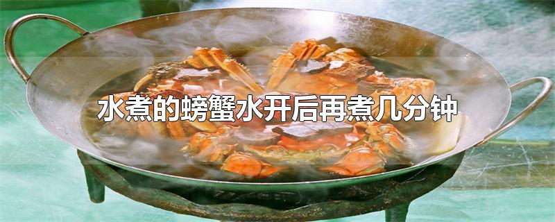 螃蟹水开后一般煮几分钟(一般螃蟹水煮开锅后煮几分钟)