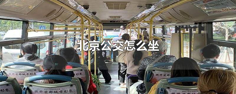 北京公交怎么坐车(下载北京公交app)