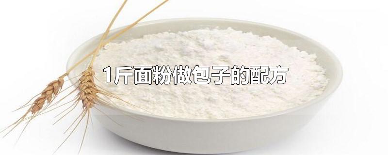 1斤面粉做包子的配方(一斤面粉做包子的配方和制作)
