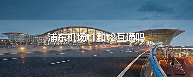 浦东机场t1和t2互通吗?(浦东机场t1和t2候机厅互通吗?)