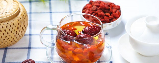 红枣和枸杞泡水的正确方法,红枣泡水的做法及功效