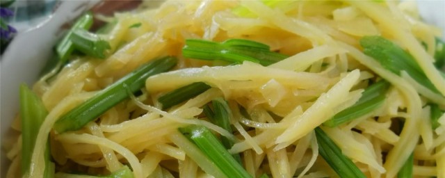 土豆丝炒芹菜怎么炒好吃,芹菜炒土豆丝的做法窍门
