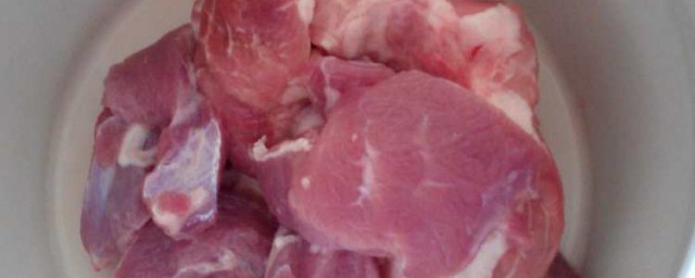 猪展肉是什么肉图片 猪展肉是什么肉